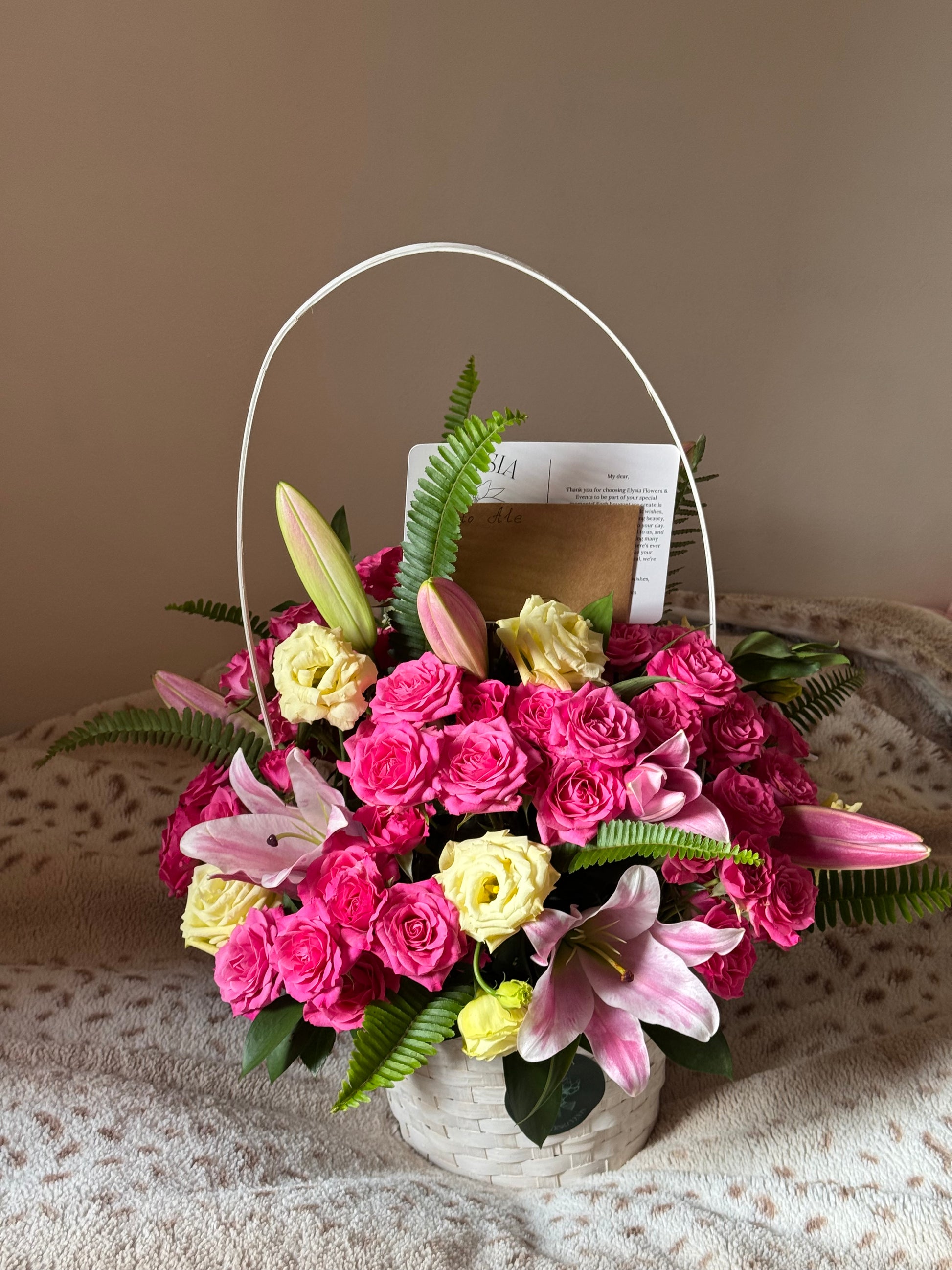 Basket of dreams and sunsets